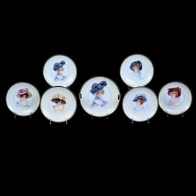 Cake Set, Early R.S. Prussia Griffin Mark