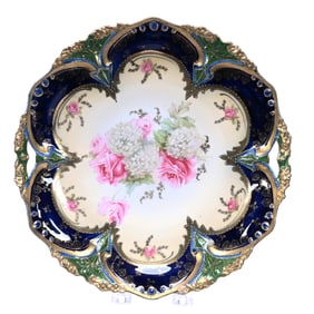 Cake Plate Marked R.S. Prussia