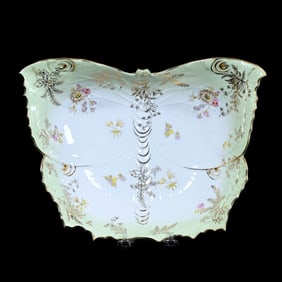 Figural Bowl, Early Unmarked R.S. Prussia, In Form Of Butterfly/Moth