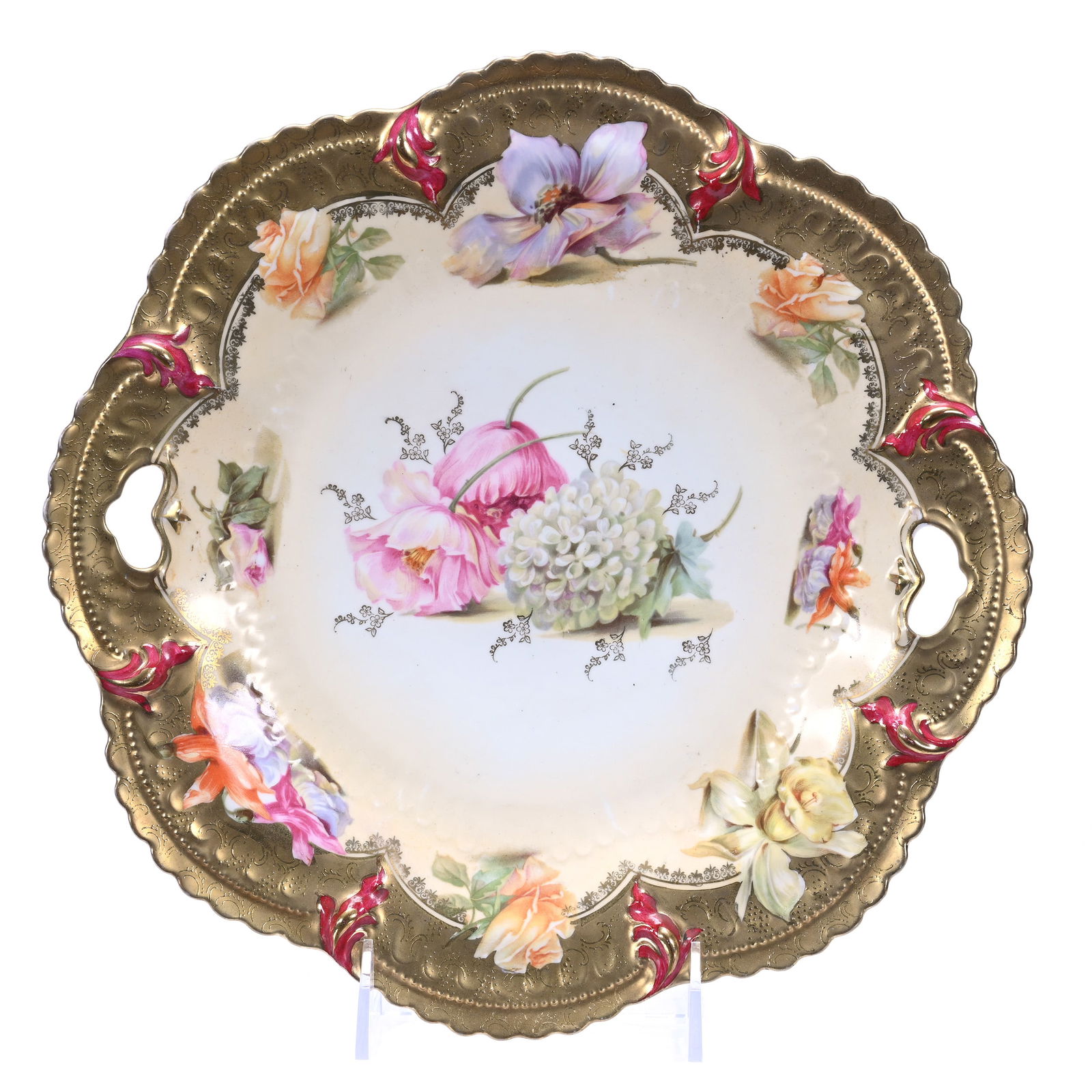 Cake Plate Marked R.S. Prussia (1 of 2)