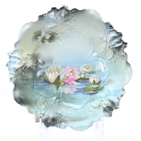 Bowl Marked R.S. Germany, Iris Mold