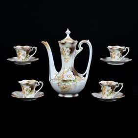 Demitasse Set Marked R.S. Prussia