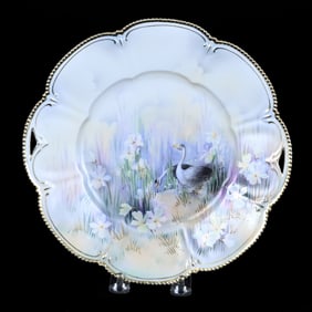 Cake Plate, Unmarked R.S. Prussia