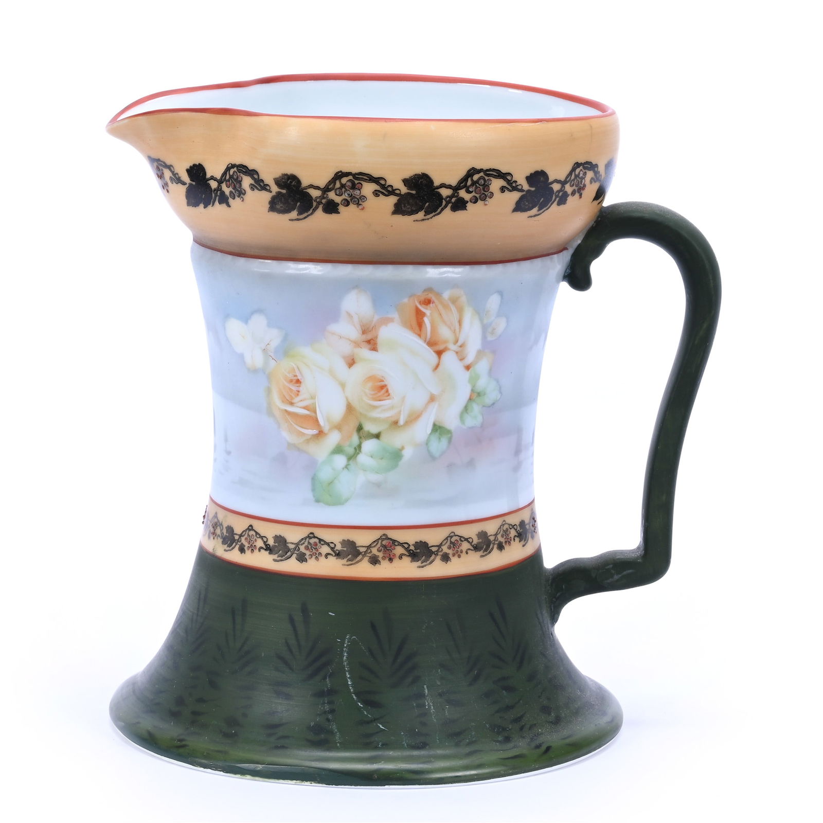 Lemonade Pitcher, Royal Bayreuth Green Mark (1 of 3)