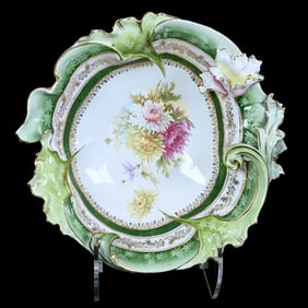 Bowl, Unmarked R.S. Prussia, Three Dimensional Form