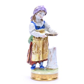 Figurine, Volkstedt Porcelain