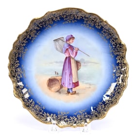 Plate Marked B&R Limoges