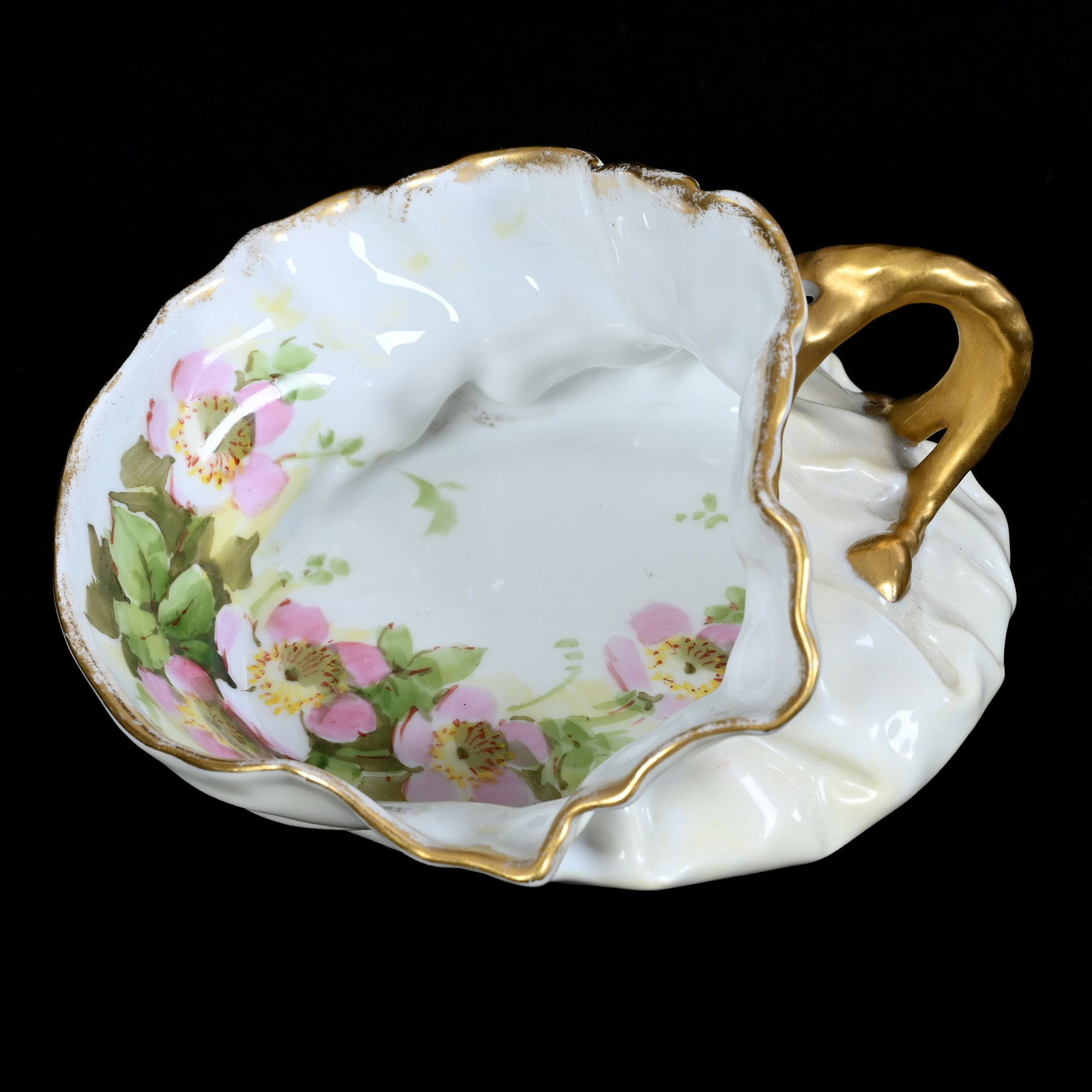 Vase, Bag Shape, Marked T&V Limoges (1 of 3)