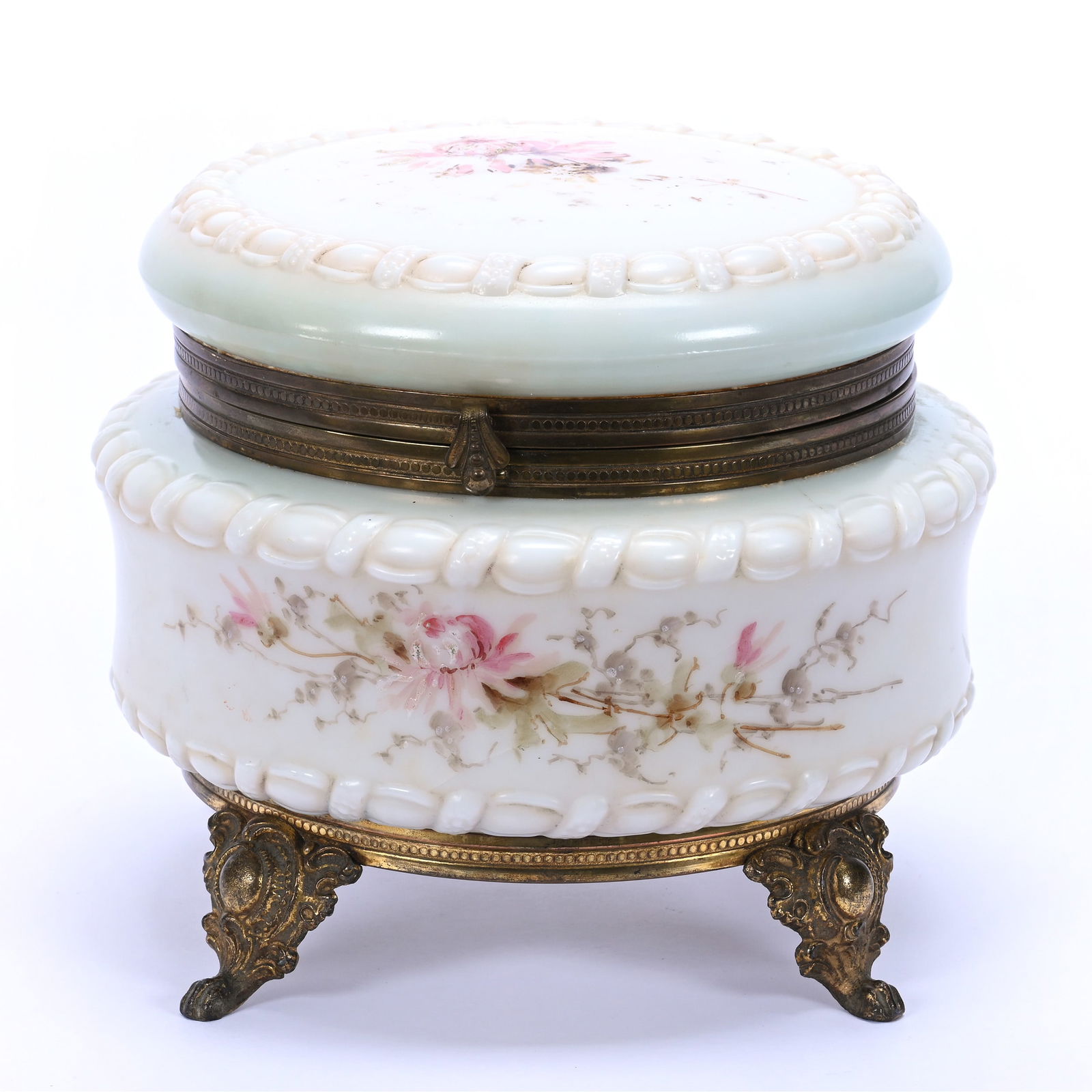 Dresser Box, Wave Crest Banner Mark, Braided Rope Mold (1 of 4)