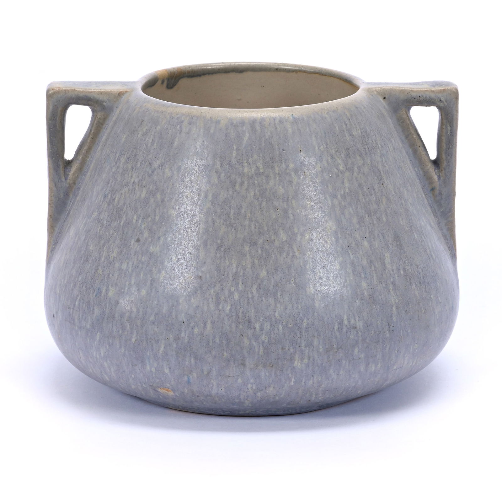 Small Jardiniere, Two Handles, Marked Fulper Prang Art Pottery (1 of 3)