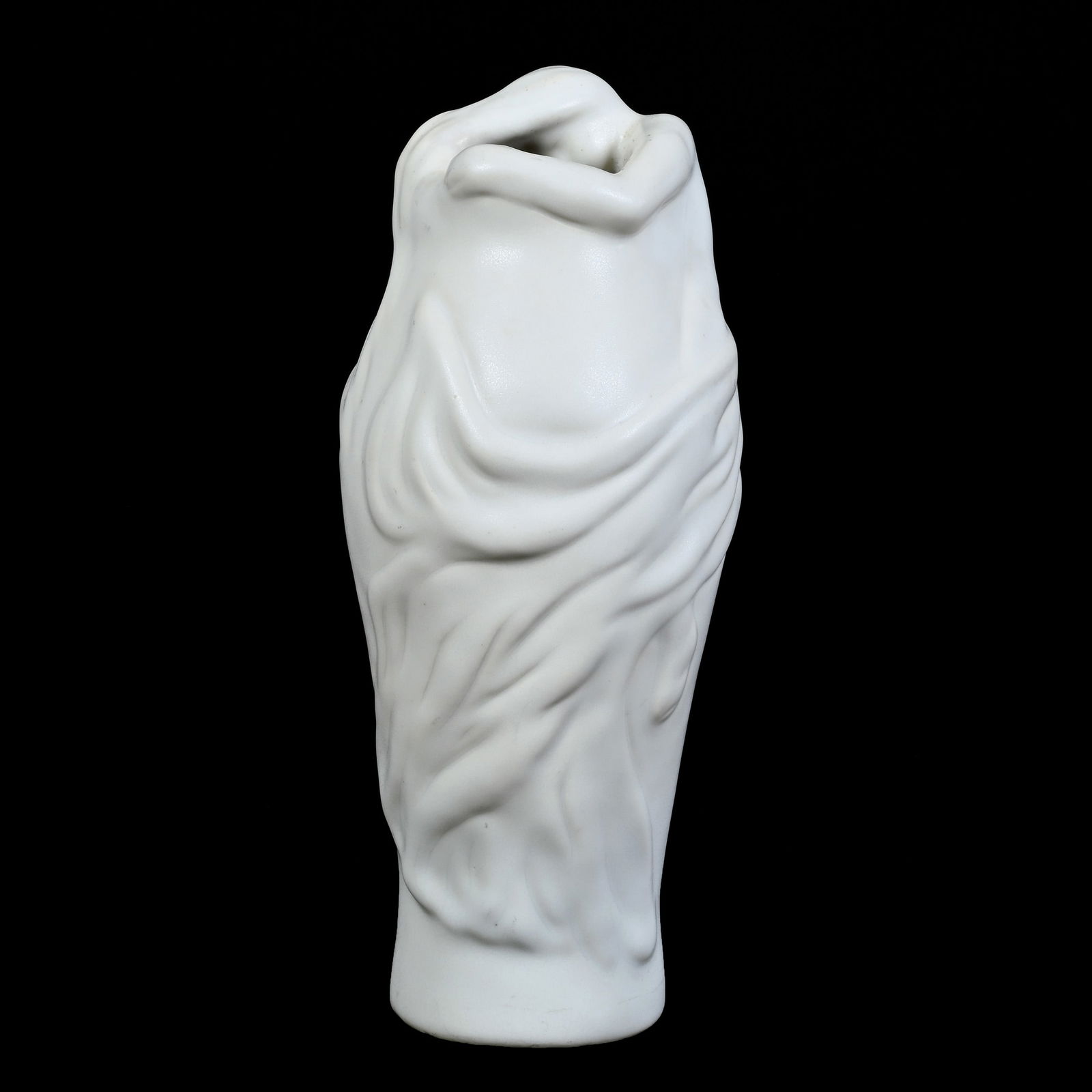 Vase Marked Van Briggle Art Pottery, Ivory Tones, Lorelei, Circa 1990's (1 of 3)