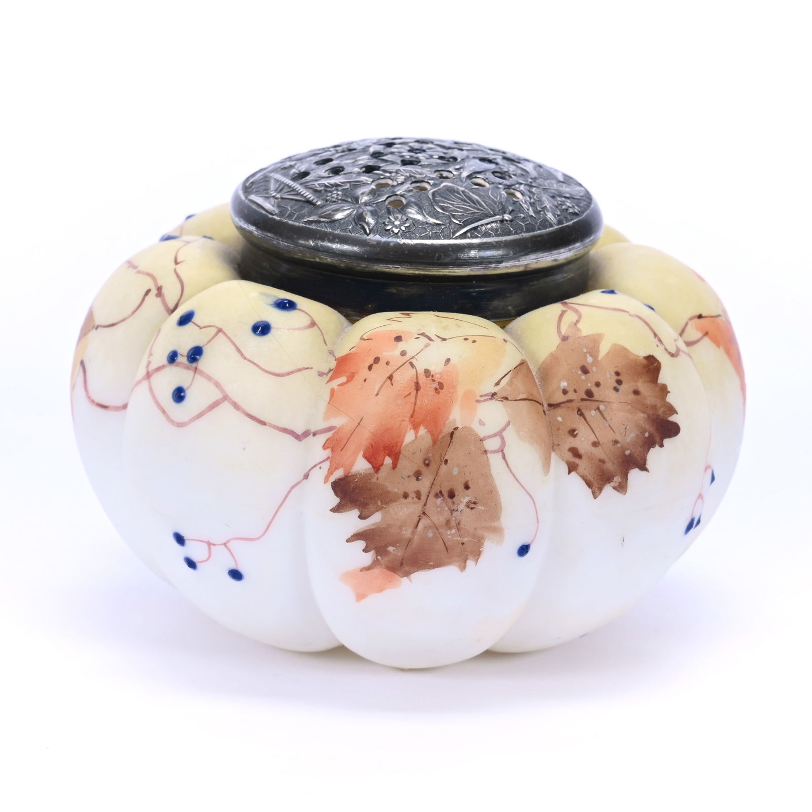 Sugar Shaker, Unmarked Mt. Washington Tomato Shape (1 of 3)