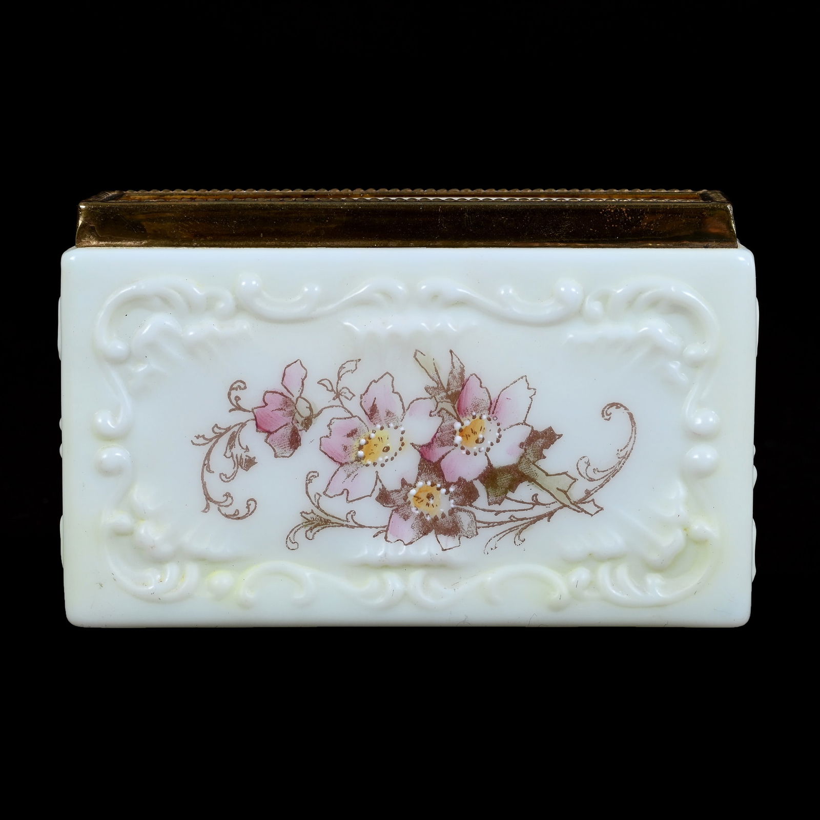 Card Holder, Unmarked Wave Crest Scroll Mold (1 of 3)