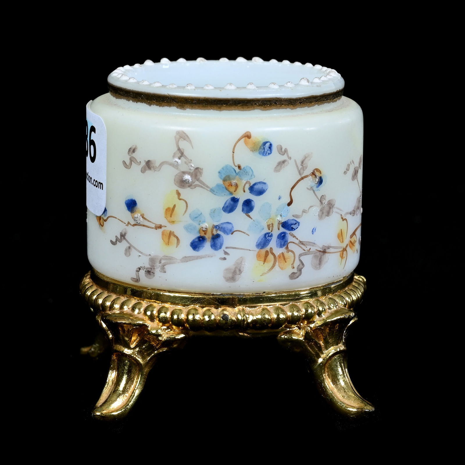 Toothpick Holder, Wave Crest Banner Mark (1 of 3)