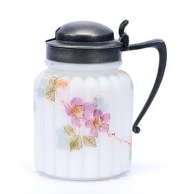 Mustard Jar, Unmarked Mt. Washington, Ribbed