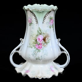 Muffineer, Two Handles, Marked R.S. Prussia