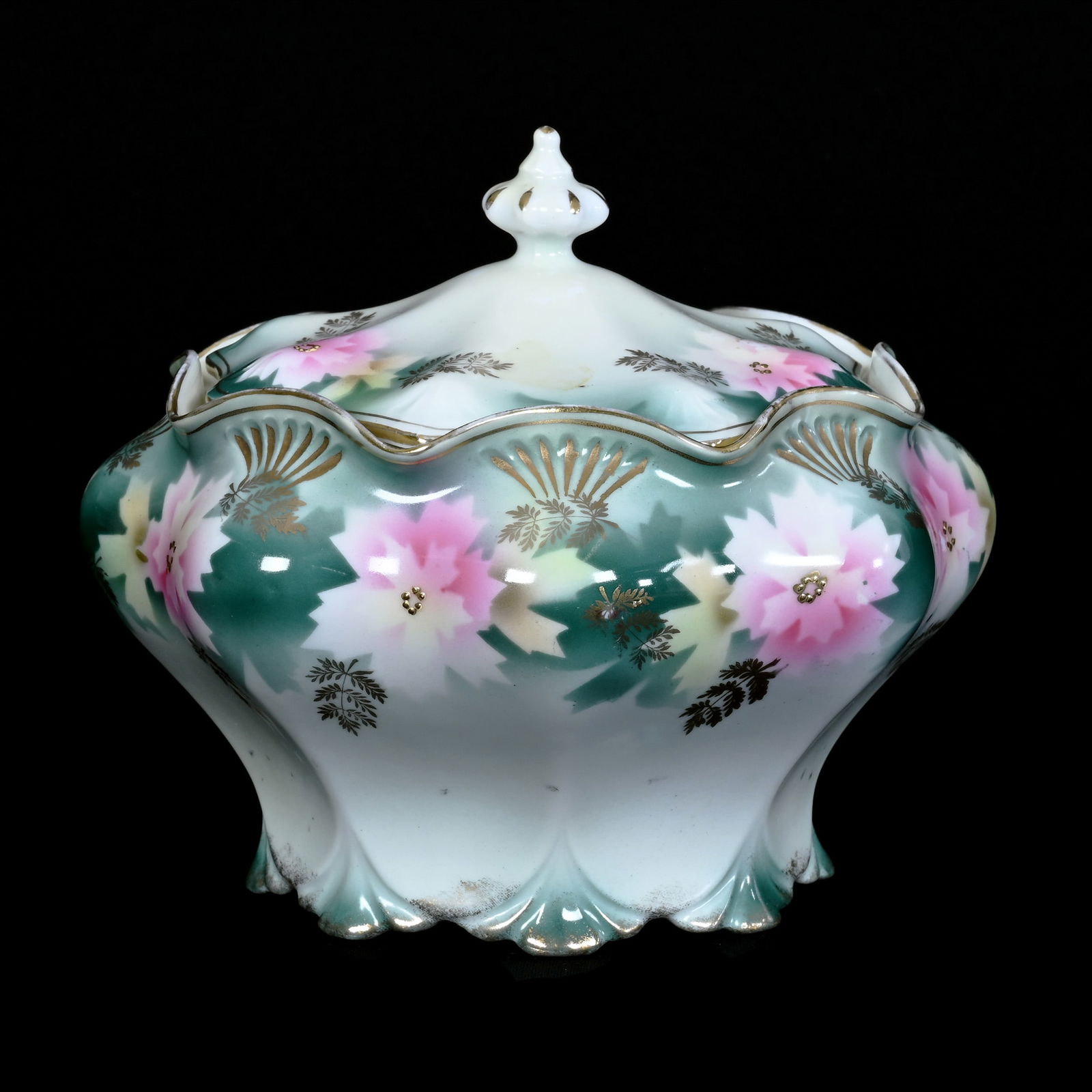 Biscuit Jar Marked R.S. Prussia (1 of 3)