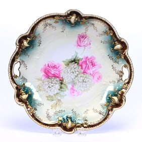Cake Plate Marked R.S. Prussia