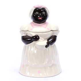 Cookie Jar, Aunt Jemima Or Mammy, Attributed To California By Metlox