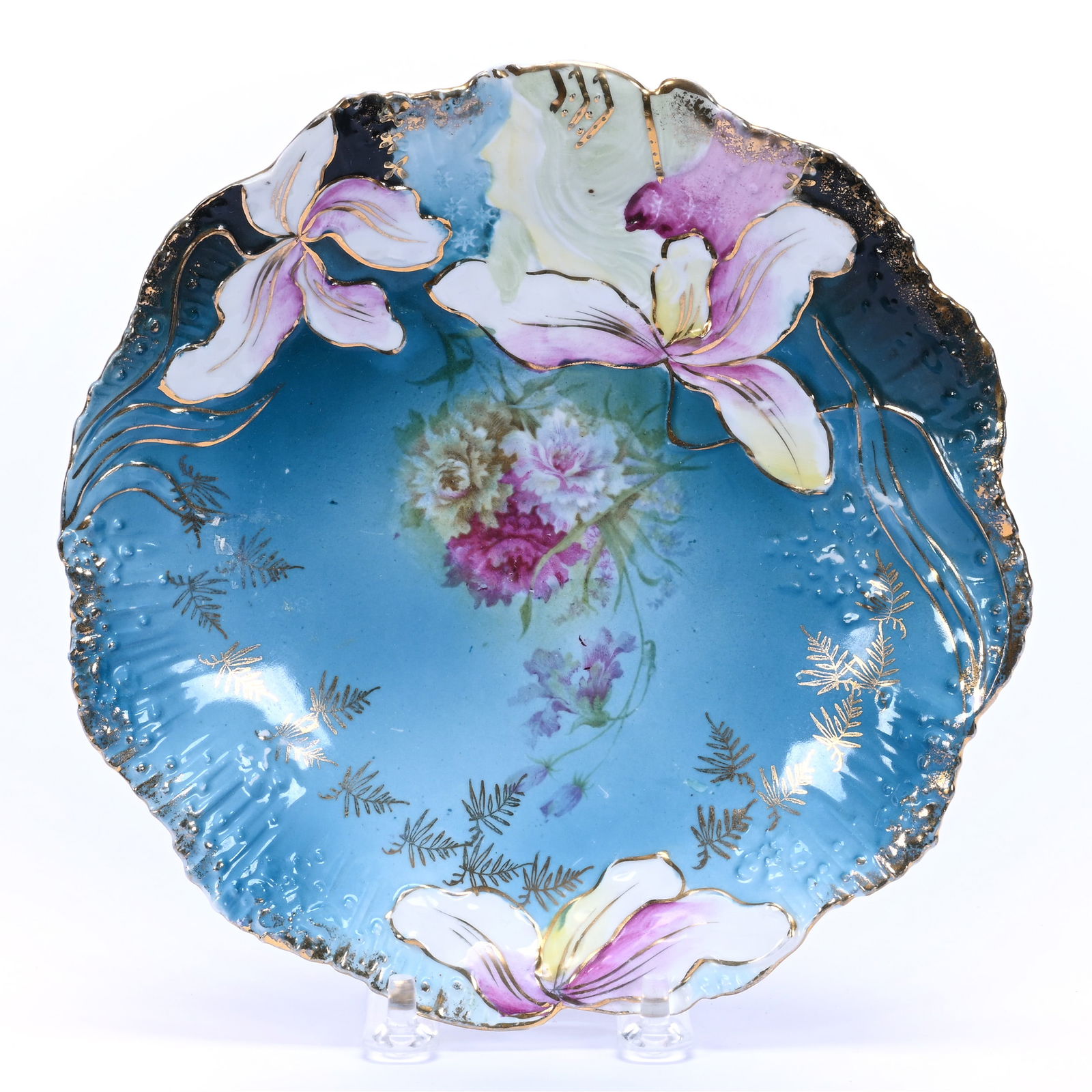 Plate, Marked Royal Hamburg, Hidden Image Mold (1 of 2)