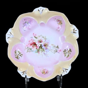 Bowl, Unmarked R.S. Prussia, Floral Decor