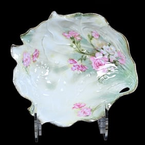 Bowl, Unmarked R.S. Prussia, Lily Of Valley Mold, Floral Decor