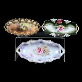 (3) Trays, R.S. Prussia