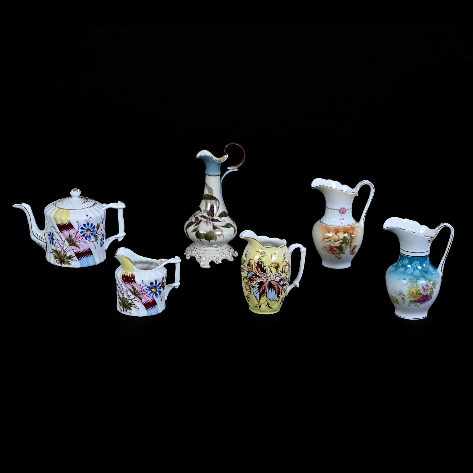 (5) Assorted Items, Prussia Style (1 of 3)