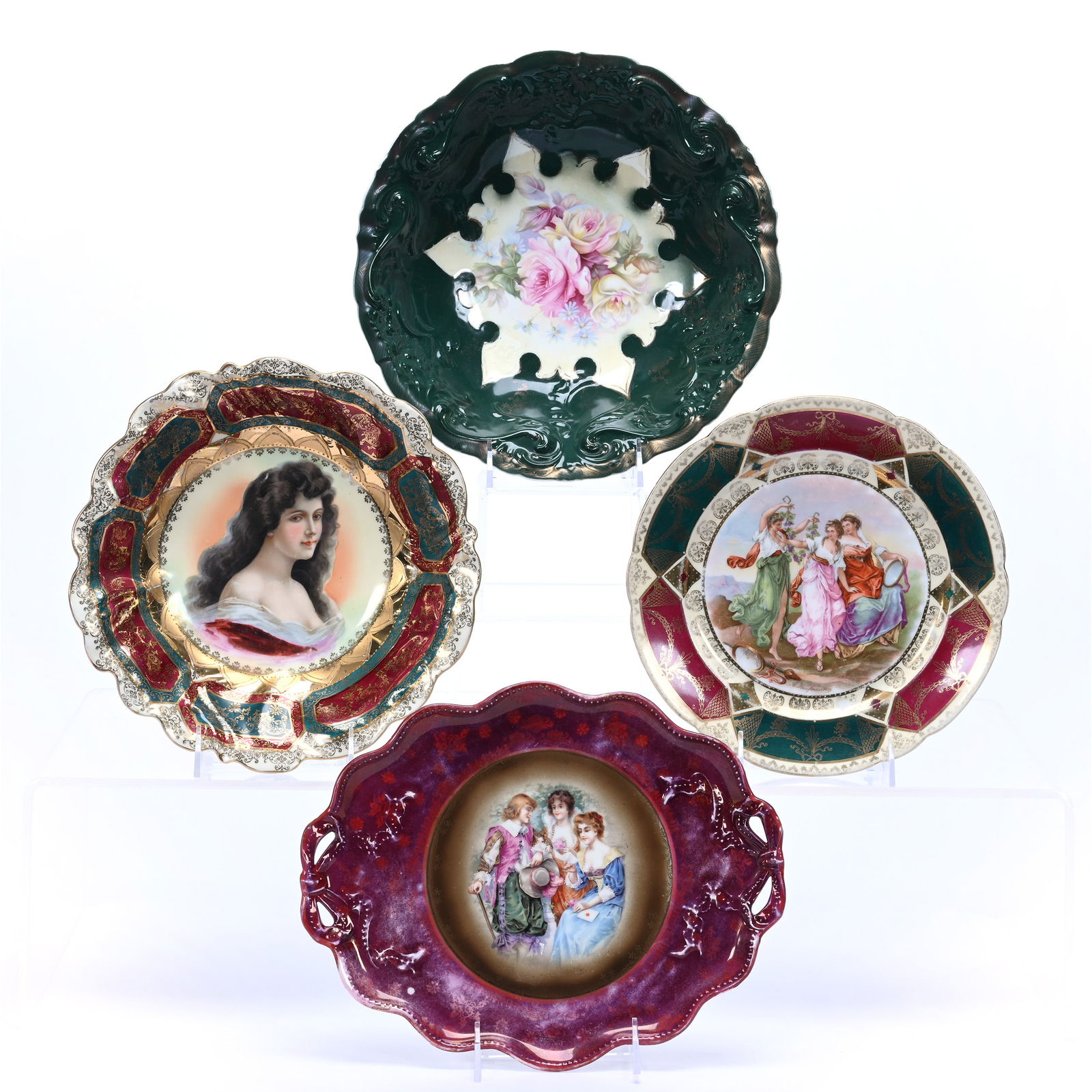 (4) Assorted Items, Prussia Style (1 of 3)