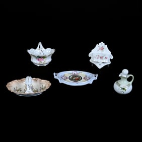 (5) Assorted Prussia Style Items