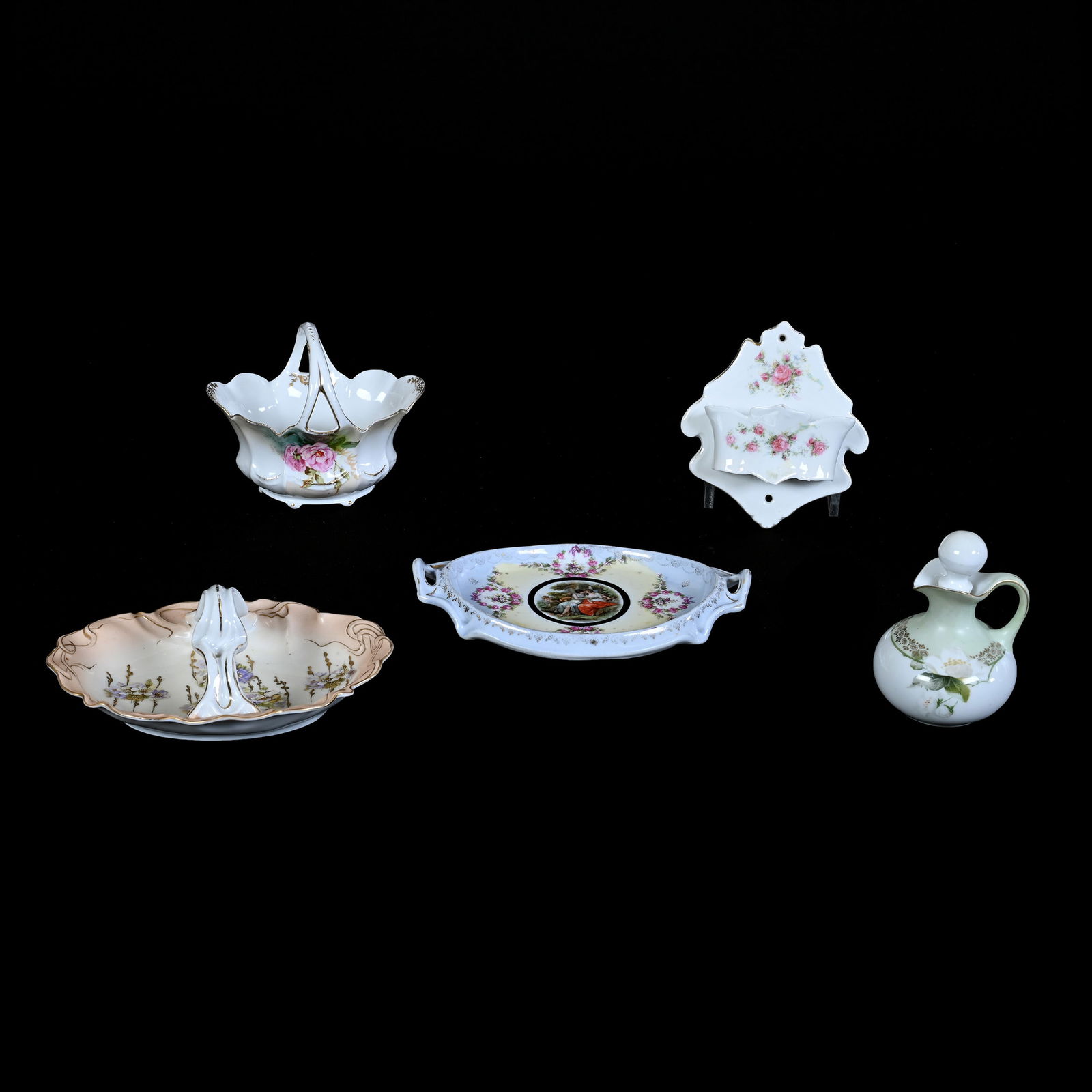 (5) Assorted Prussia Style Items (1 of 6)