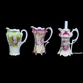 (3) Chocolate Pots, No Lids