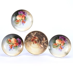 (3) Germany Plates, and Nippon Bowl
