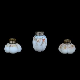 (3) Assorted Mt. Washington Style Salt Shakers
