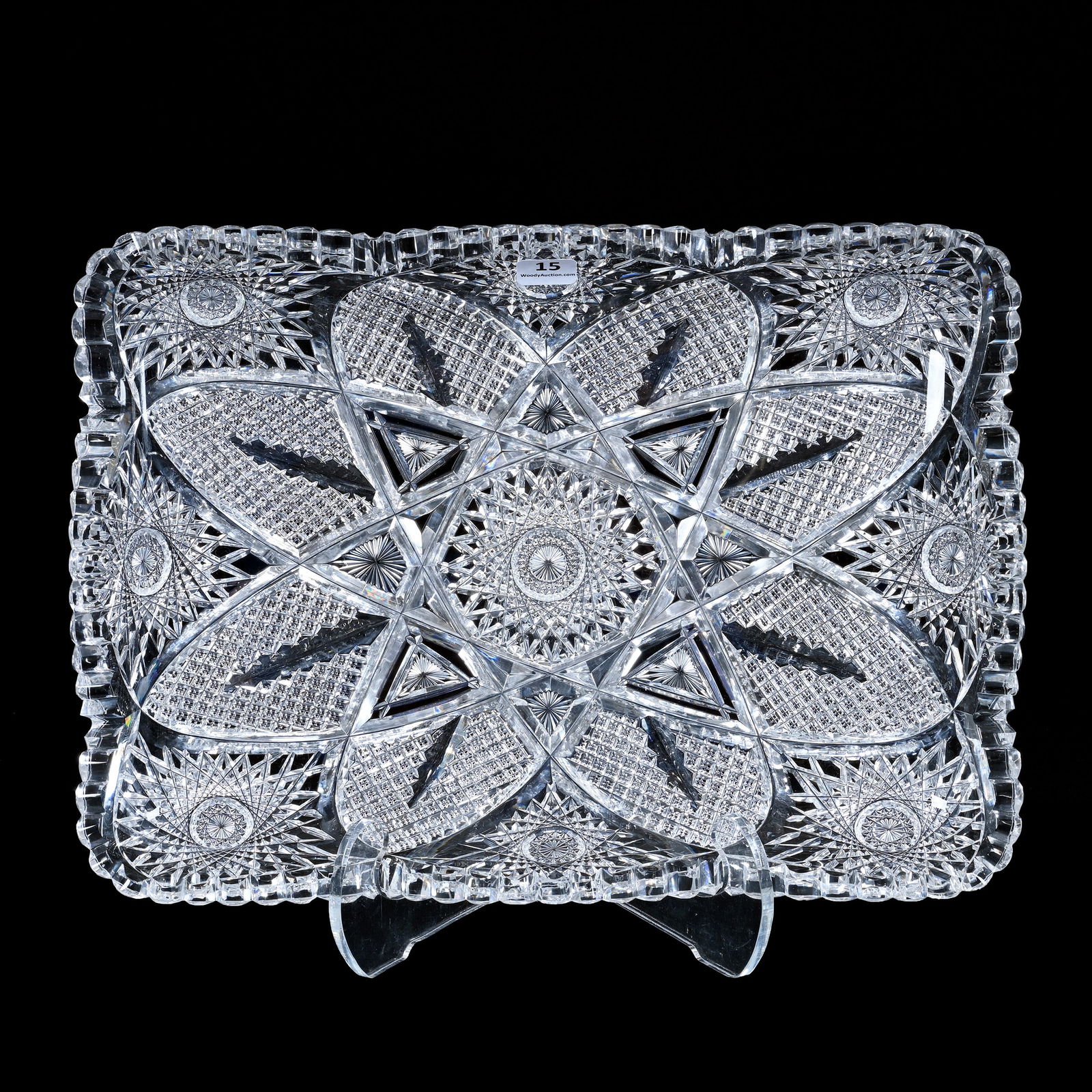 Rectangular Tray, ABCG, Aberdeen Pattern By Hawkes (1 of 3)