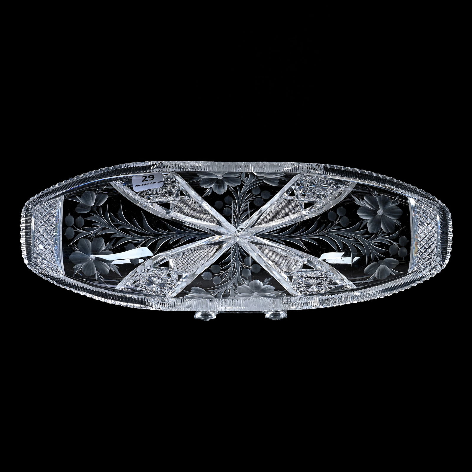 Celery Tray, Boat Shaped, ABCG, Primrose Pattern By Tuthill (1 of 2)