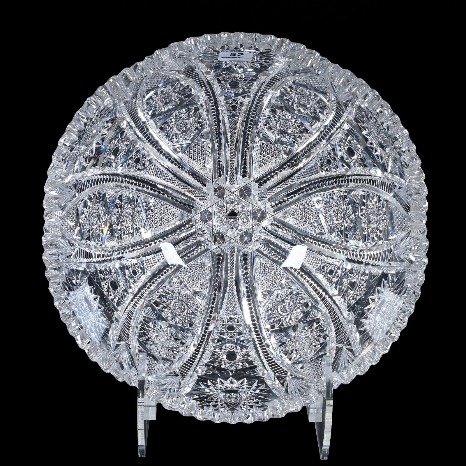 Bowl, ABCG, Bangor Pattern By Jewel Cut Glass (1 of 3)