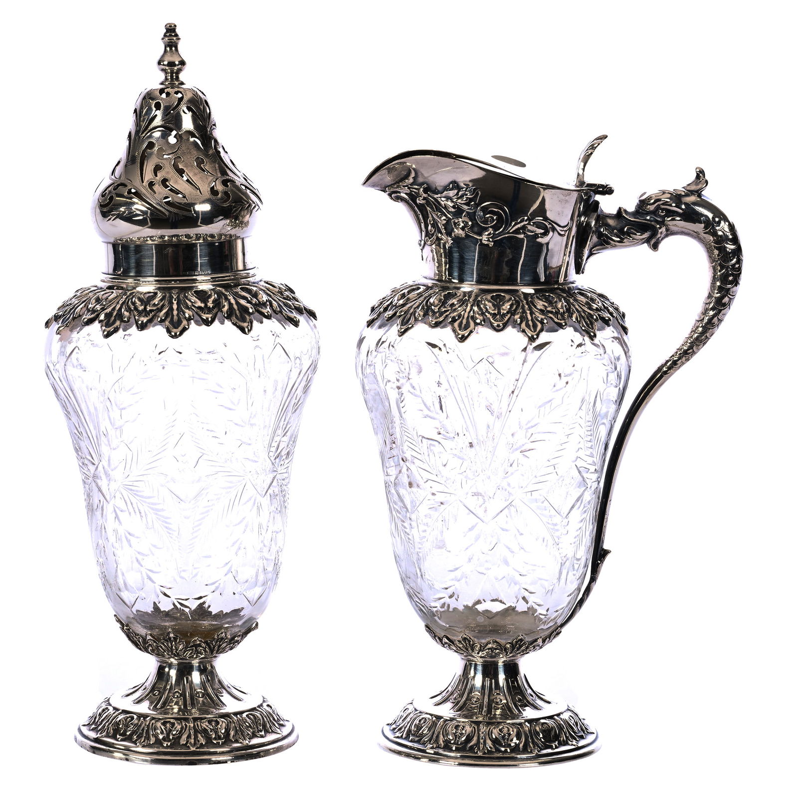 Sugar Shaker And Syrup Pitcher, ABCG, Matching Pattern (1 of 5)