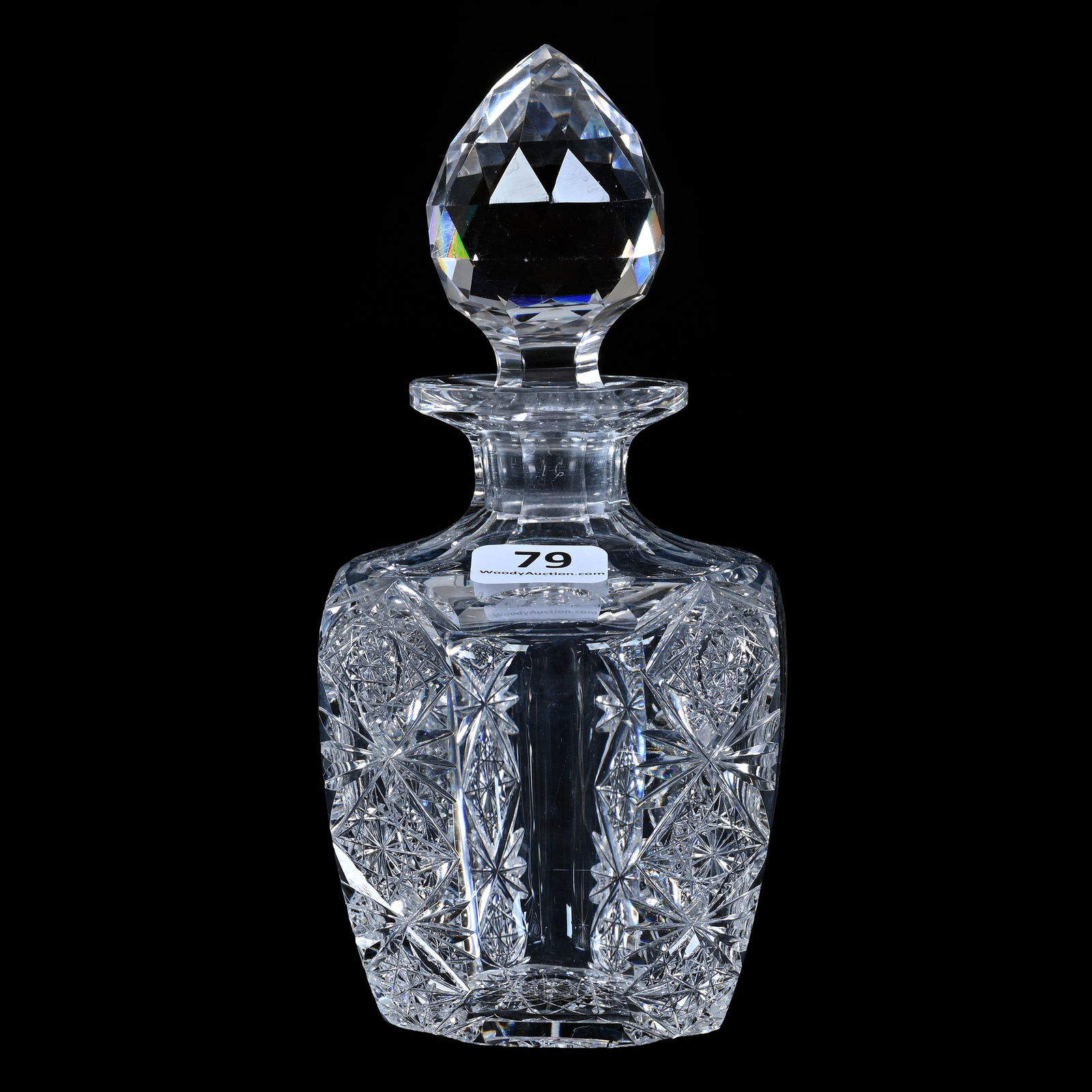 Cologne Bottle, ABCG, Signed Hawkes Teutonic Pattern (Aka Easter) (1 of 3)