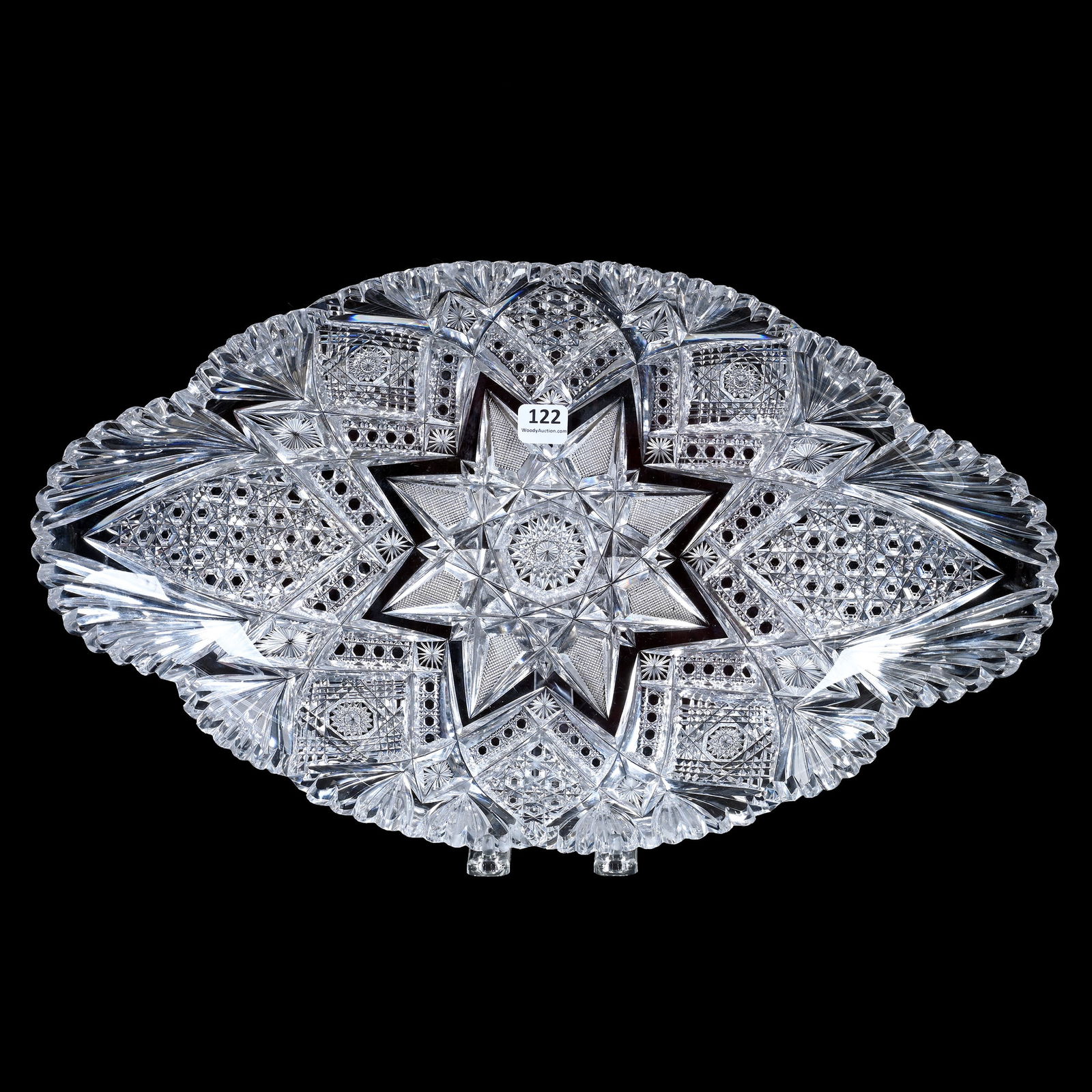 Ice Cream Tray, ABCG, Signed Libbey Imperial Pattern (1 of 3)