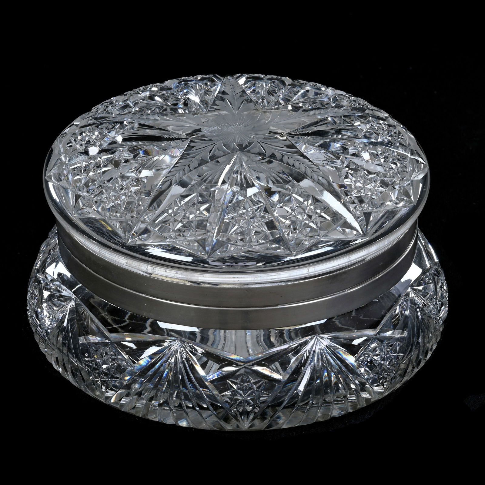 Dresser Box, ABCG, Signed Tuthill Cosmos Pattern (1 of 3)