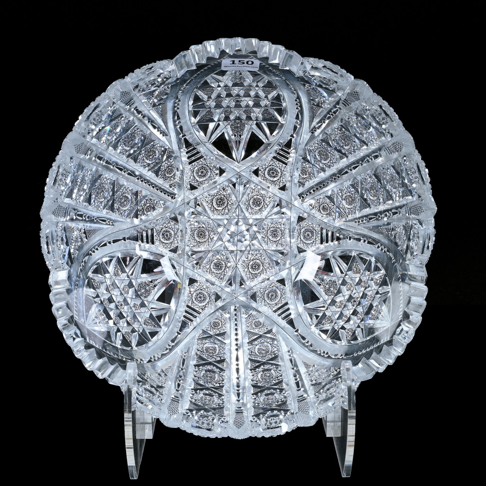 Bowl, ABCG, Signed Hawkes Oriental Pattern (1 of 3)