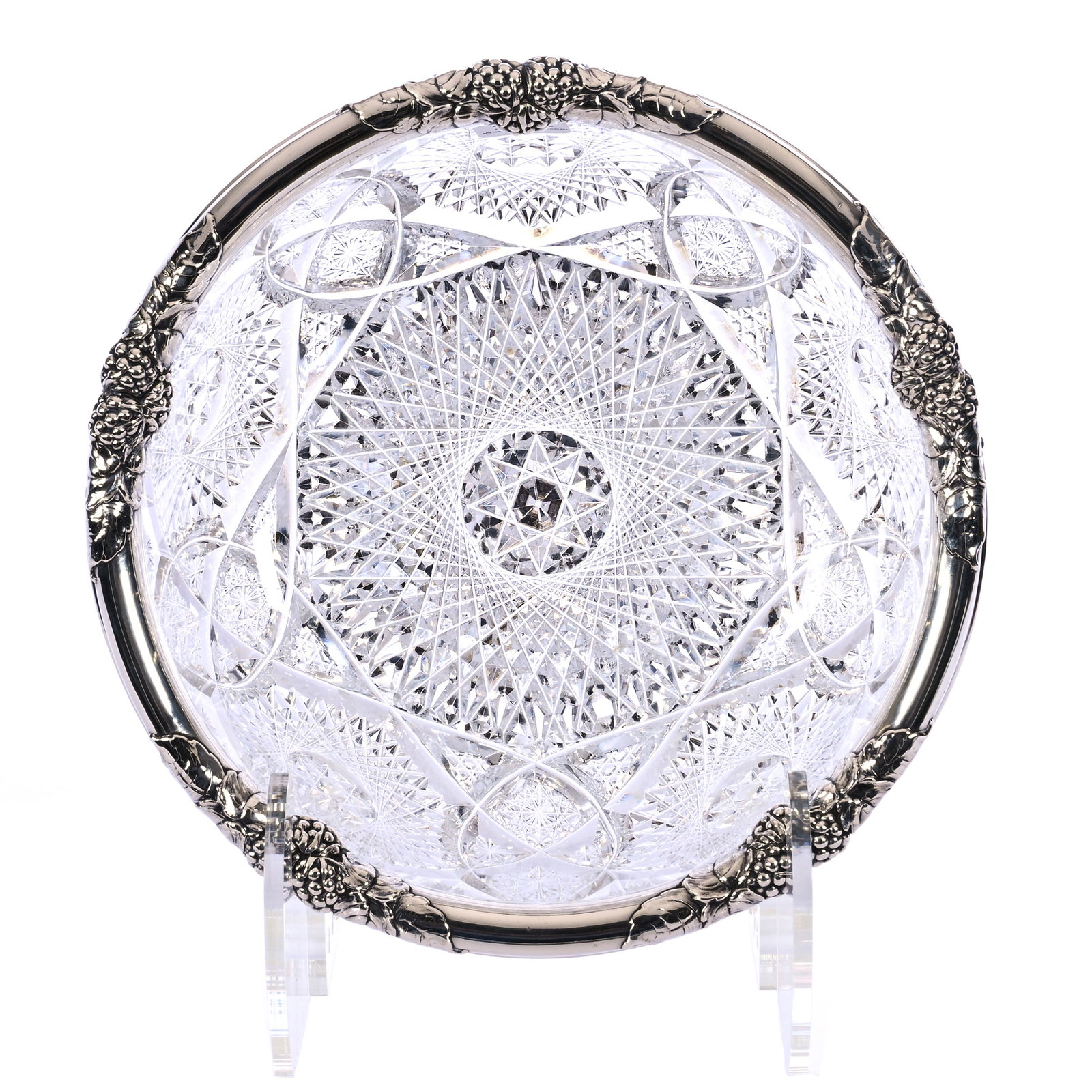 Bowl, ABCG, Hobstars With Gem Centers, Vesica & Star Motif (1 of 5)