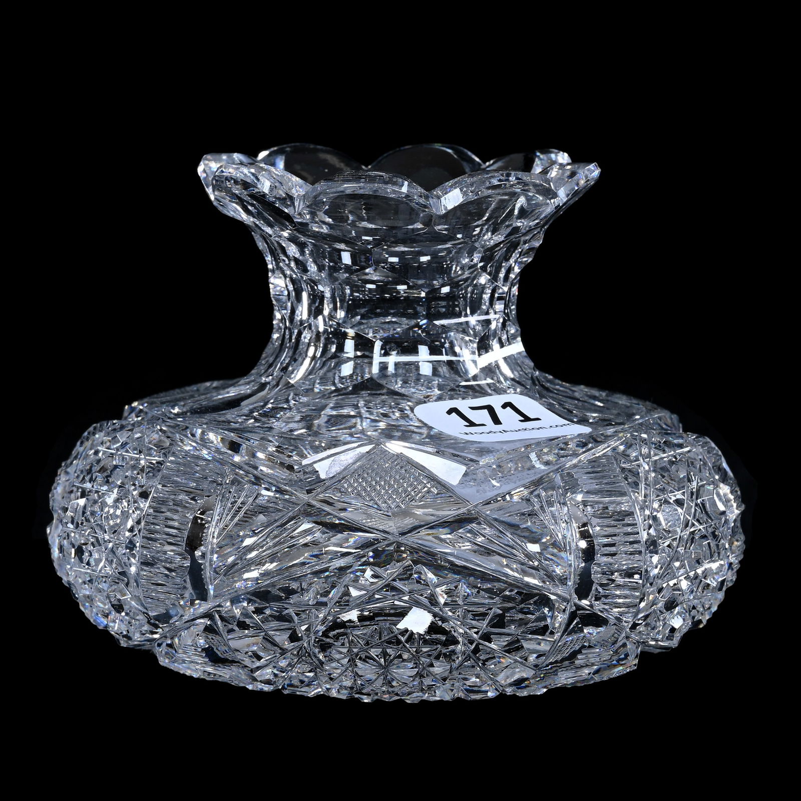 Small Flower Center, ABCG, Signed Egginton Cambria Pattern (1 of 3)