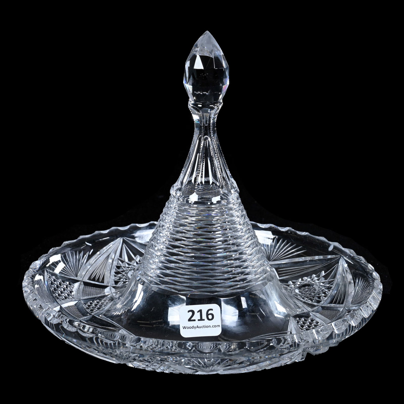 Serving Dish, ABCG, Witch's Hat Shaped Serving Dish (1 of 3)