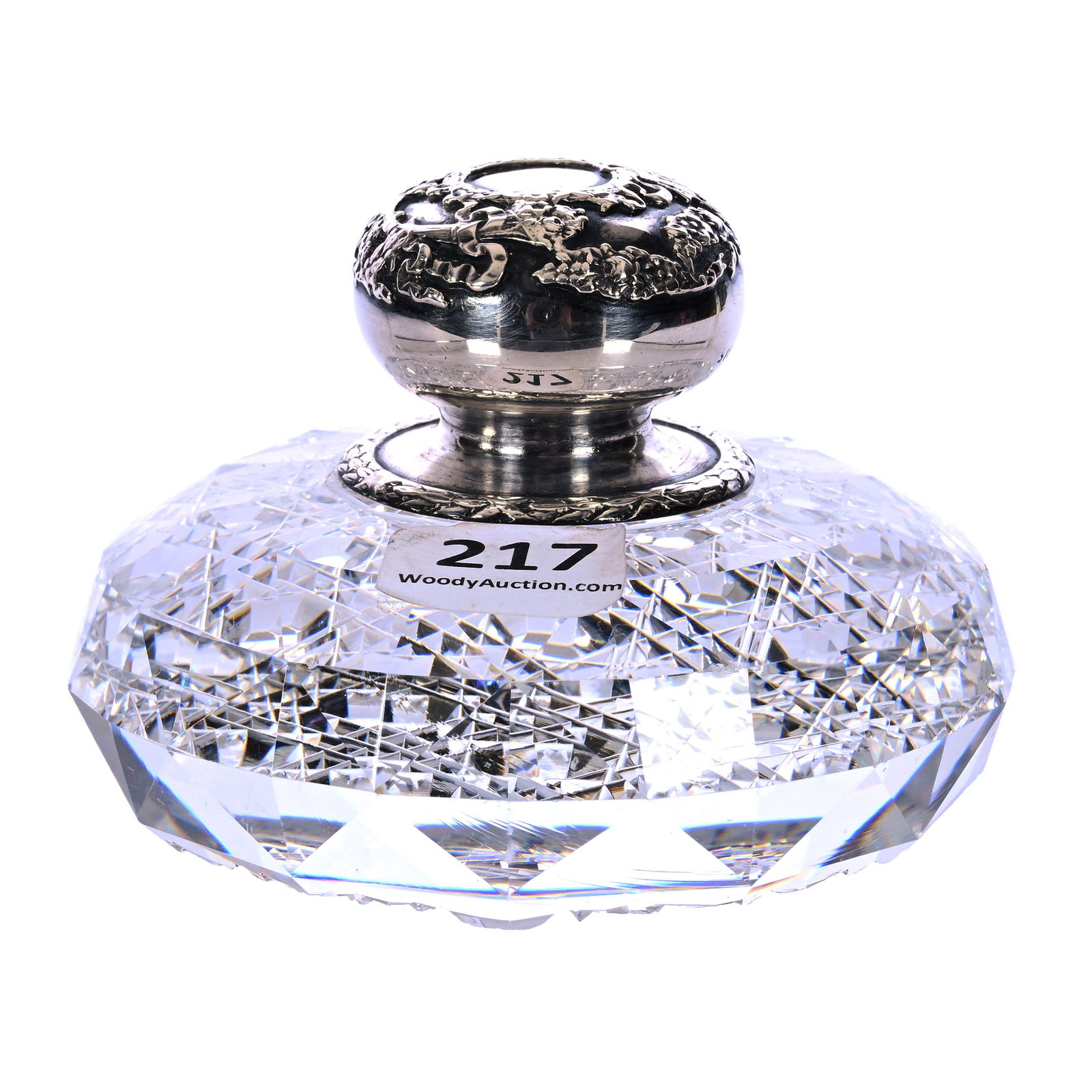 Paperweight, ABCG, Cane Cut Base, Facet Cut Edge (1 of 5)