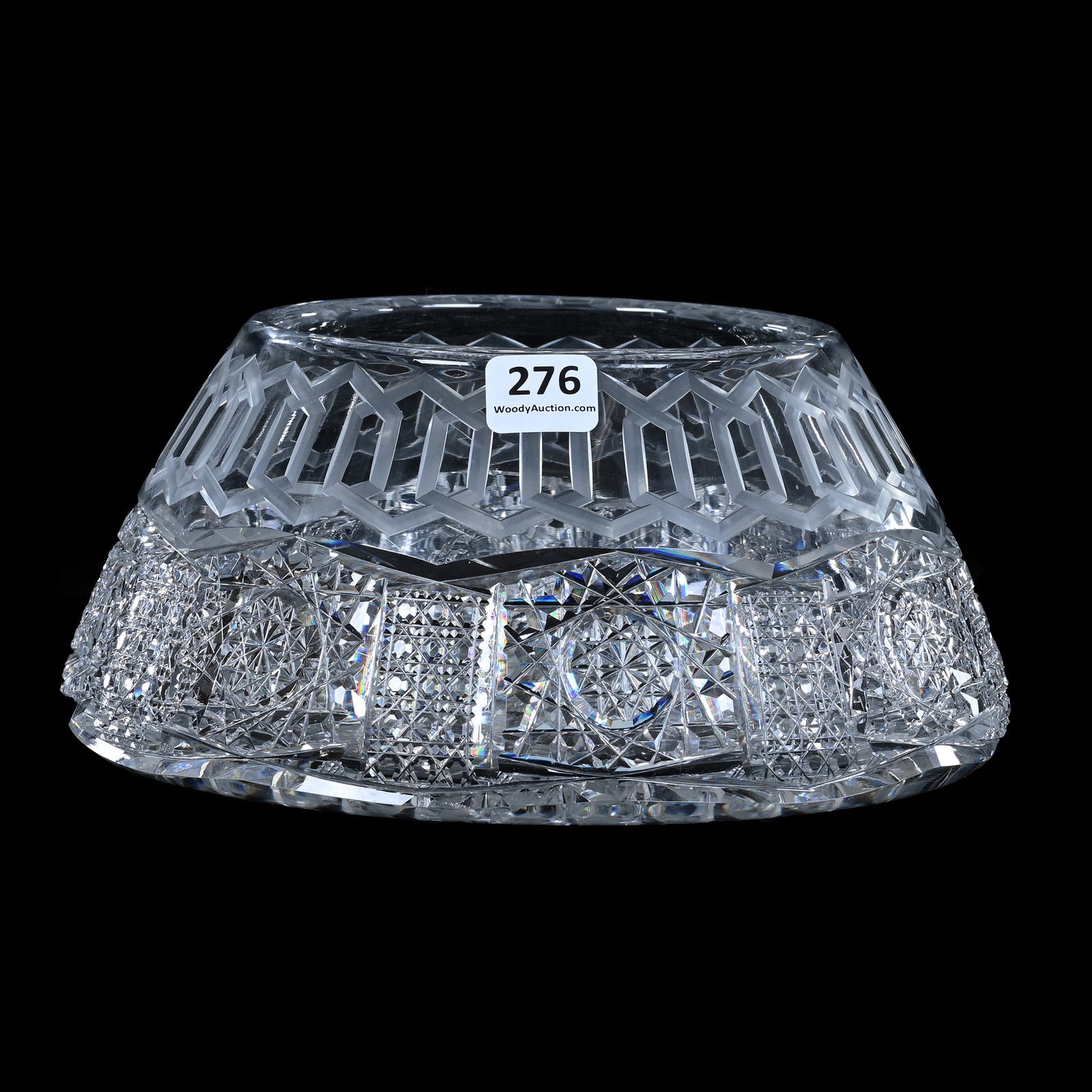 Tapered Bowl, ABCG, Alhambra Pattern (AKA Greek Key) By Meriden (1 of 3)