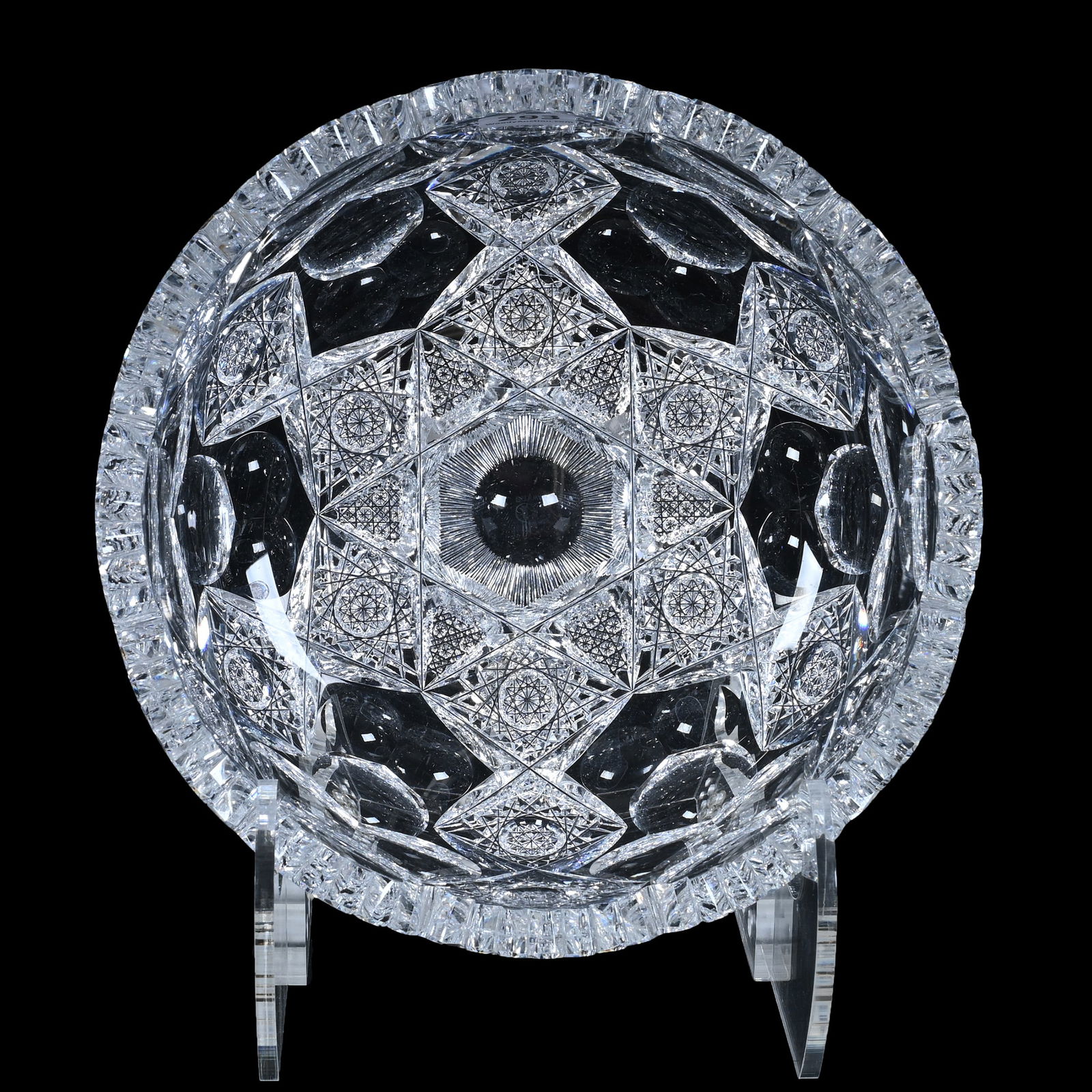 Bowl, ABCG, Signed Hawkes Queens Pattern (1 of 3)