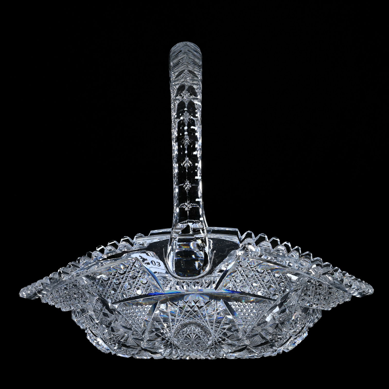 Basket, ABCG, Four Sections Of Hobstar, Vesica, Strawberry Diamond, Nailhead Diamond & Cane (1 of 3)