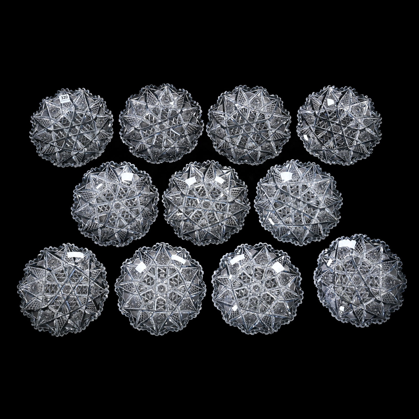 (11) Plates, ABCG, Signed Maple City, (1 of 3)